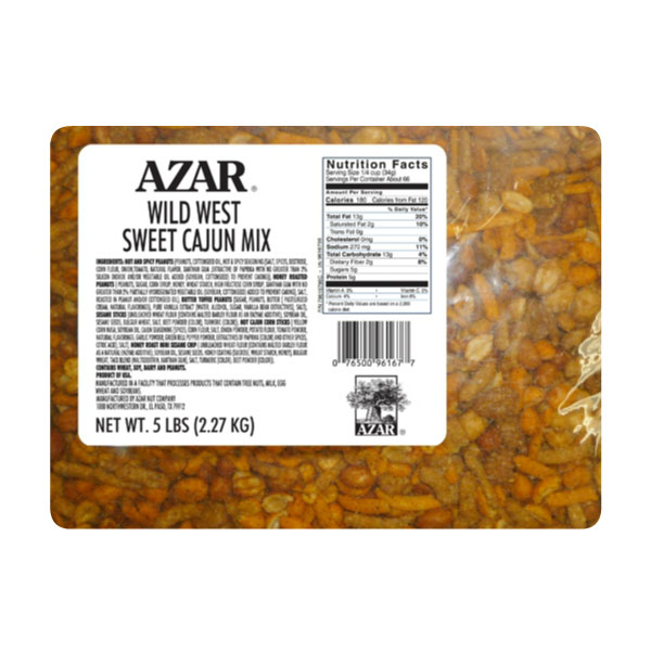 AZAR SNACK MIX WILD WEST SWEET CAJUN