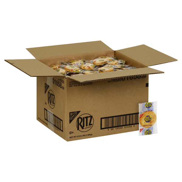 RITZ CRACKERS INDIVDUALLY WRAPPED 2 PACK