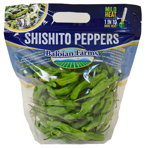 BALOIAN FARMS SHISHITO PEPPERS