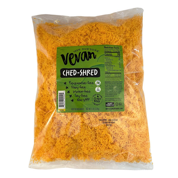 VEVAN  VEGAN SHRED CHEDDAR CHEESE