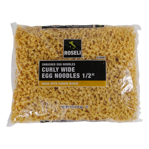 ROSELI CURLY WIDE EGG NOODLES