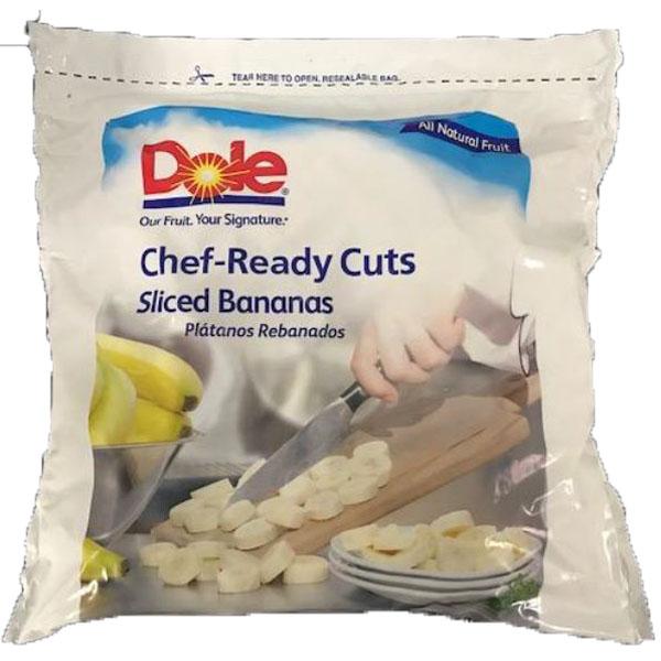 DOLE CHEF-READY CUTS SLICED BANANAS