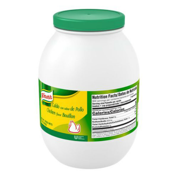 Knorr 4.4 lb. Caldo de Pollo / Chicken Bouillon Base - 4/Case