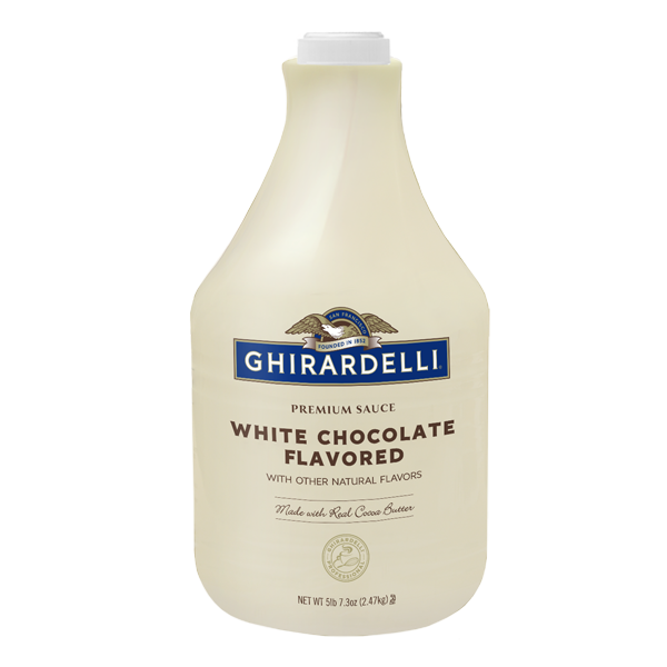 GHIRARDELLI SAUCE WHITE CHOCOLATE