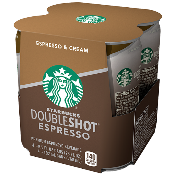 STARBUCKS DOUBLE SHOT ESPRESSO COFFEE