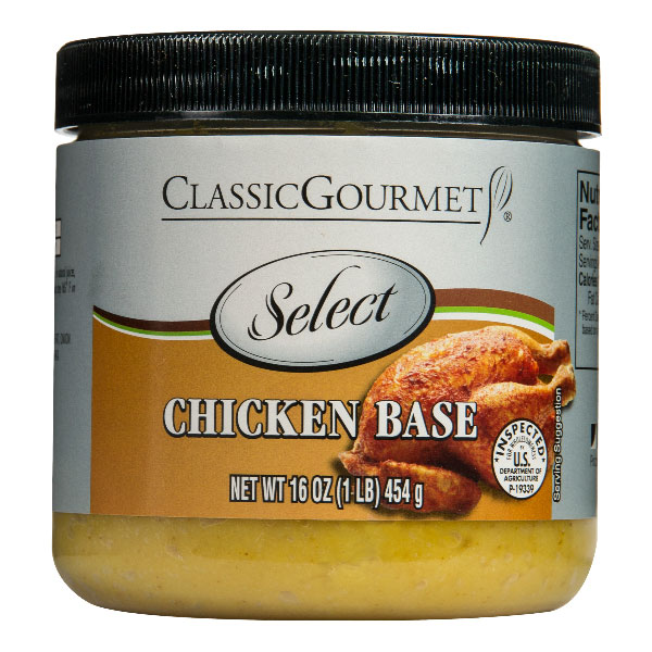 CLASSIC GOURMET SELECT BASE CHICKEN FLAVORED