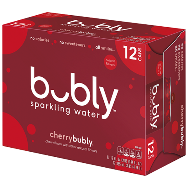 BUBLY SPARKLING WATER CHERRY