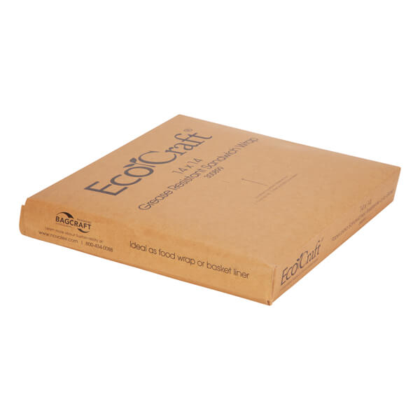 Deli Basket Liner/Paper Sheets Sandwich Wrap Natural Kraft - 1000 Pack