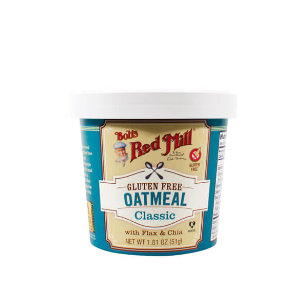 BOBS RED MILL GLUTEN FREE OATMEAL CUP CLASSIC