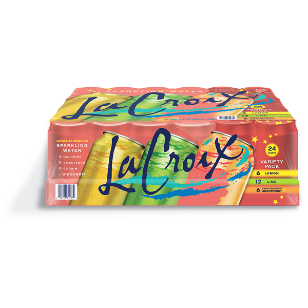 LACROIX NATURAL SPARKLING WATER VARIETY PACK