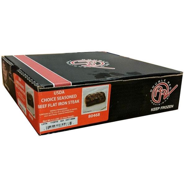 HOLTEN DOUBLE RED PROVISIONS USDA CHOICE FLAT IRON STEAKS