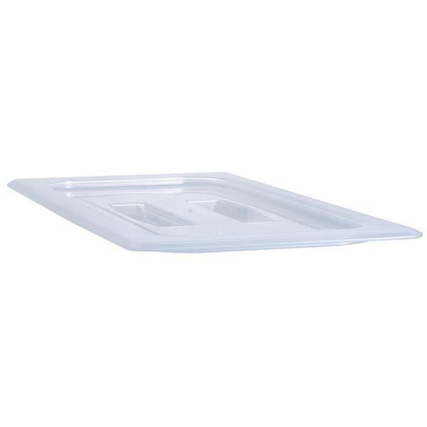 CAMBRO FOOD PAN COVER HALF SIZE WITH HANDLE TRANS