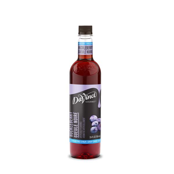 DA VINCI SUGAR FREE HUCKLEBERRY SYRUP