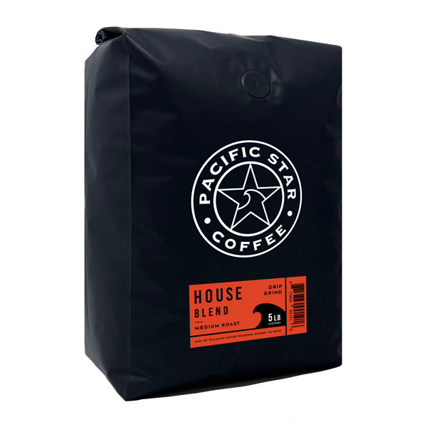 PACIFIC STAR GROUND COFFEE HOUSE BLEND