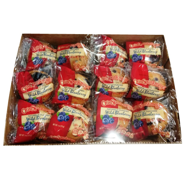 Otis Spunkmeyer Blueberry Muffins Individually Packaged