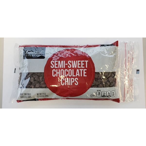 ESSENTIAL EVERYDAY SEMI SWEET CHOCOLATE CHIPS