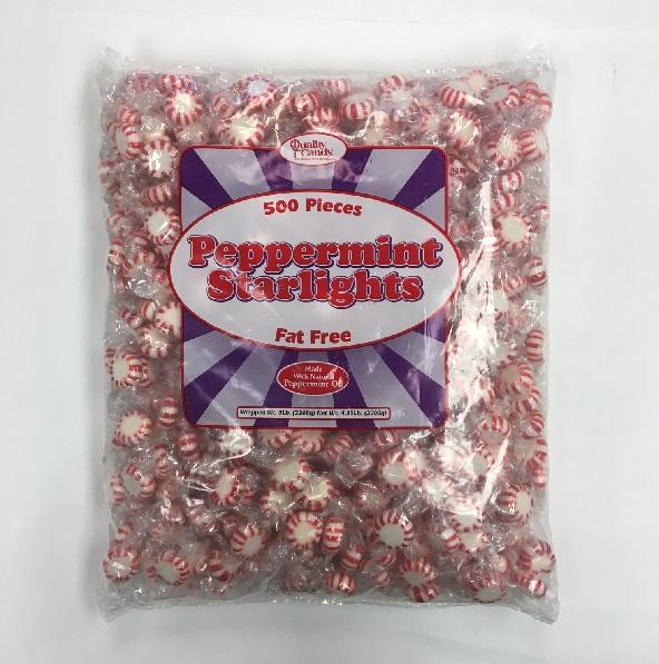 QUALITY CANDY PEPPERMINT STARLIGHTS