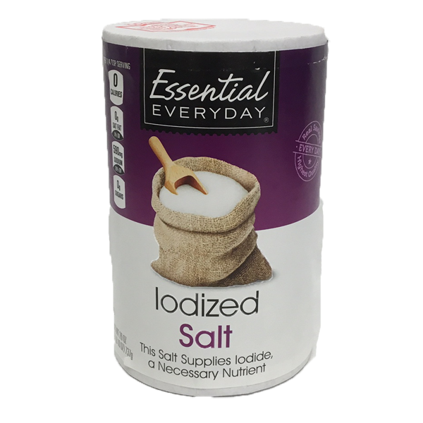 ESSENTIAL EVERYDAY IODIZED TABLE SALT - US Foods CHEF'STORE