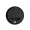 DART/SOLO HOT CUP LID BLACK TLB20 FOR 20/24 OZ