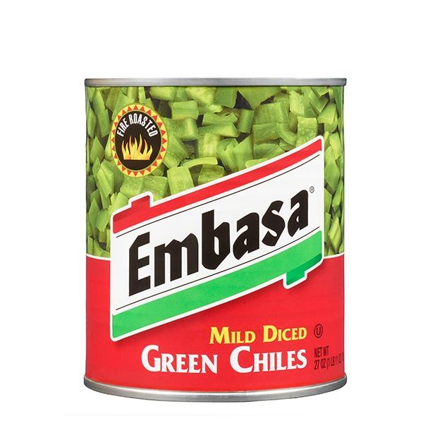 EMBASA DICED GREEN CHILES