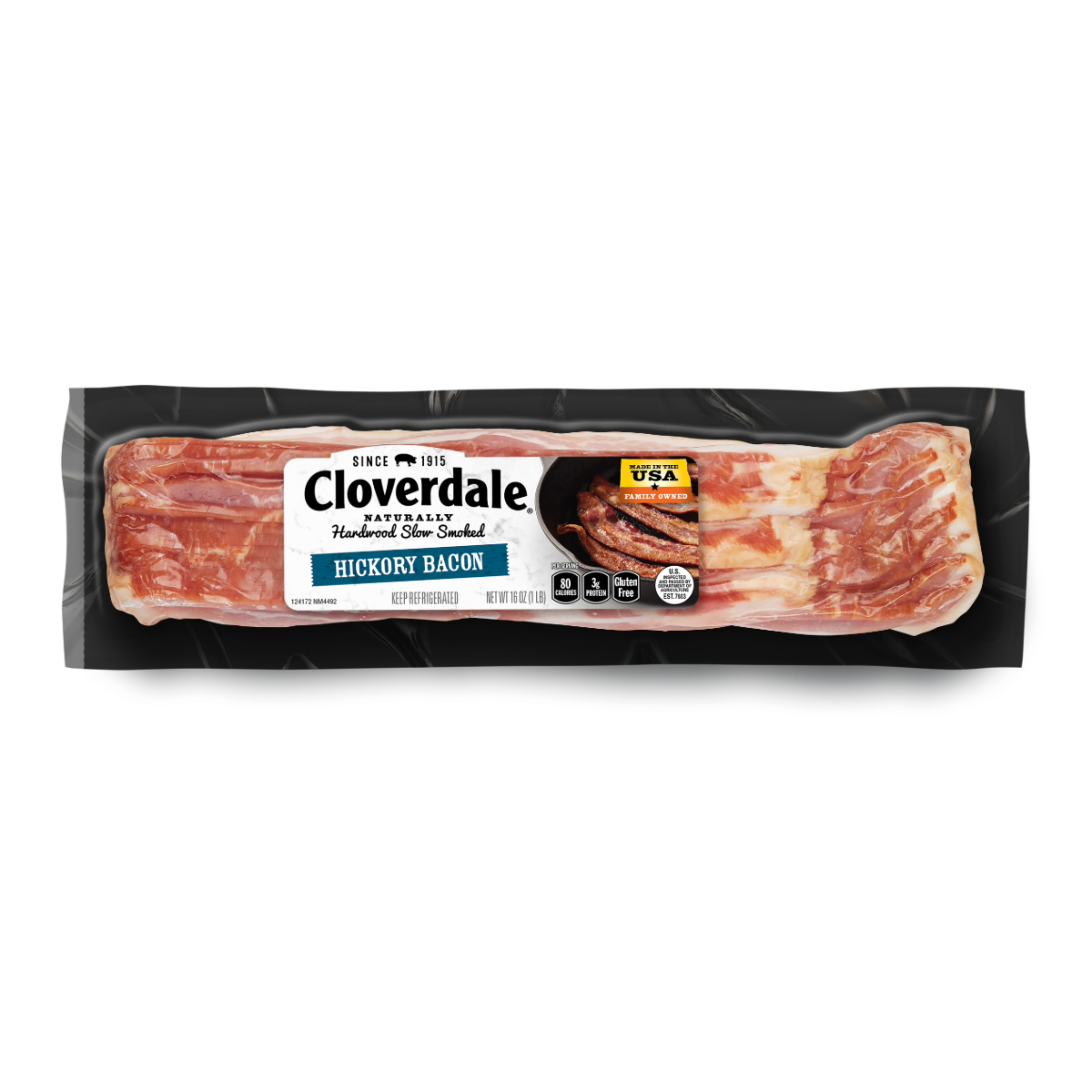 Cloverdale Hickory Bacon 12-16 CT