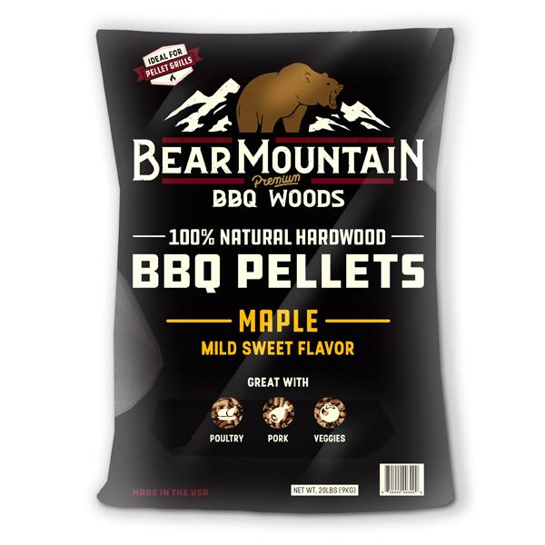 BEAR MOUNTAIN WOOD MAPLE PELLET BAG