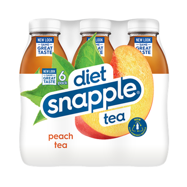 Snapple Diet Peach Tea 16 fl oz Bottle — Gong's Market