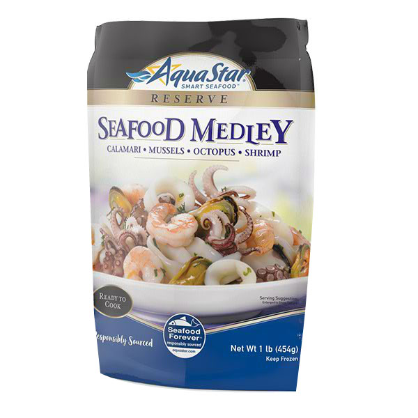 AQUA STAR SEAFOOD MIX RANDOM RAW IQF