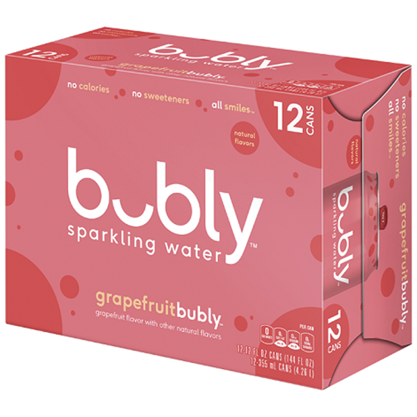 BUBLY SPARKLING WATER GRAPEFRUIT
