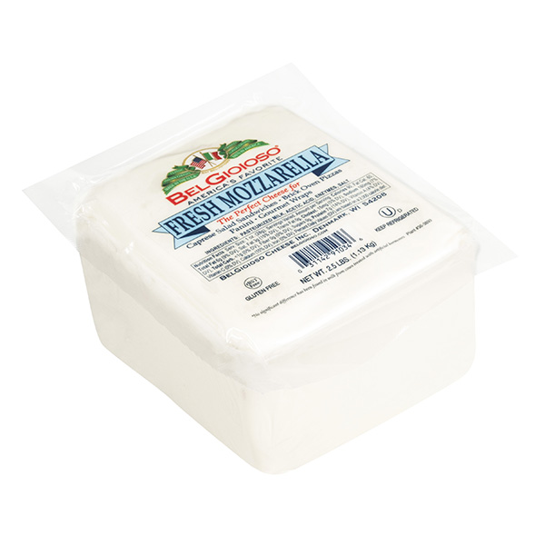 BELGIOIOSO CHEESE MOZZARELLA LOAF DRY PACK