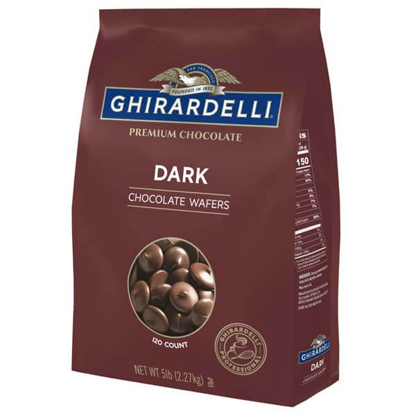 GHIRARDELLI CHOCOLATE QUEEN DARK CHOCOLATE CHIPS