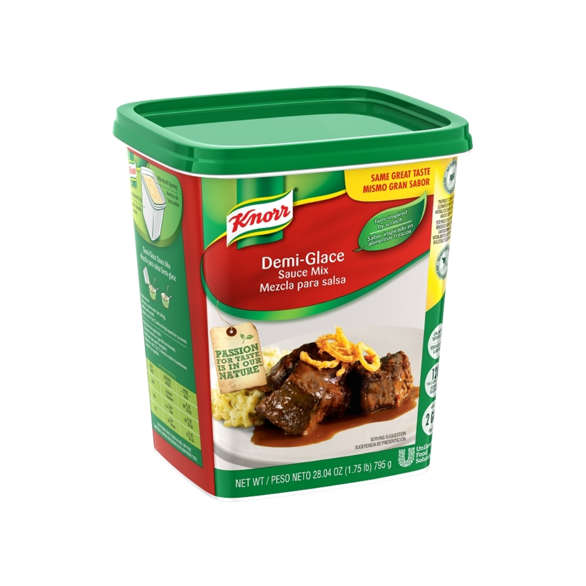 KNORR SHELF STABLE DEMI-GLACE SAUCE MIX