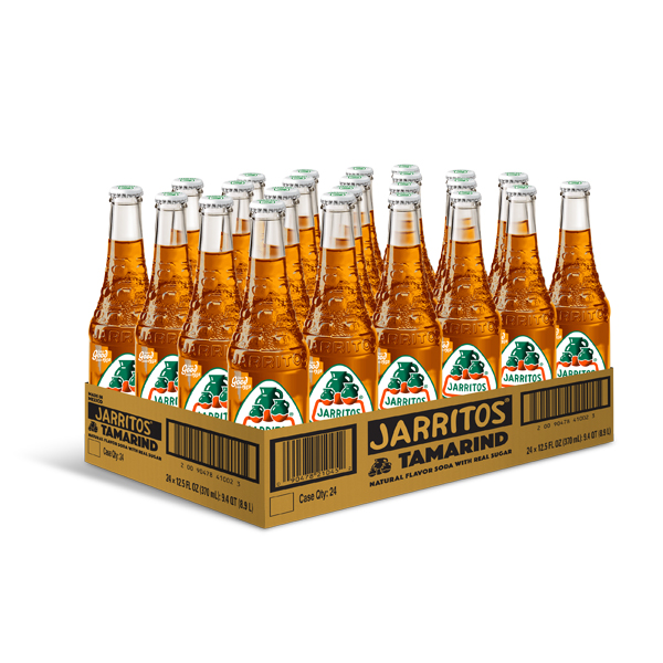 Jarritos Tamarind Soda Glass Bottle 24 ct