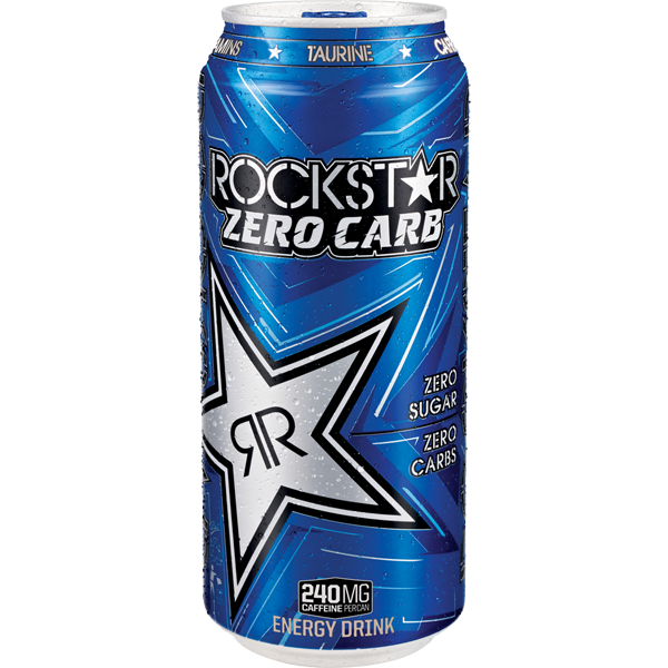ROCKSTAR ENERGY DRINK ZERO CARB 16OZ