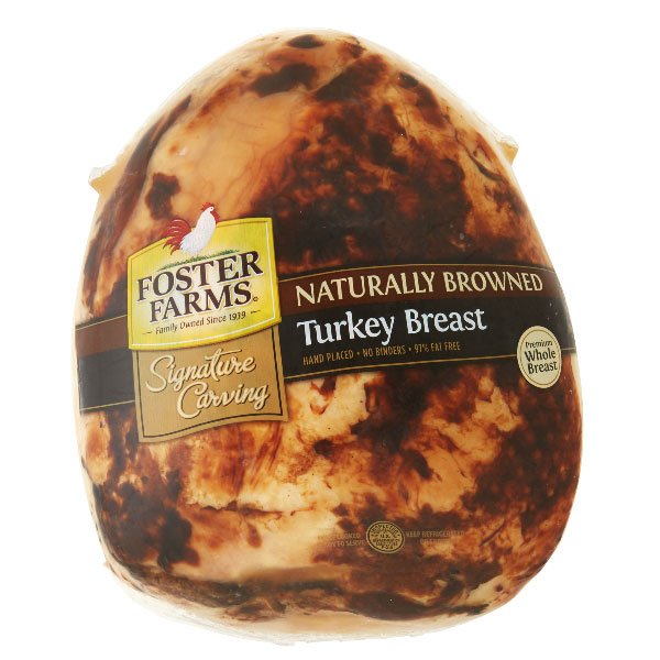 FOSTER FARM PAN OVEN ROASTED BROWNED TURKEY BREAST