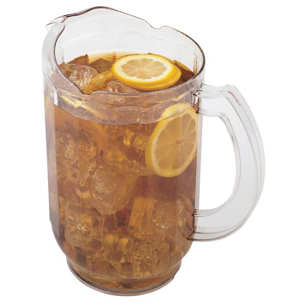 CAMBRO PITCHER WITH 3 ICE LIP CLEAR 60 OZ