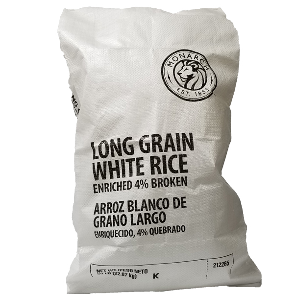 MONARCH LONG GRAIN WHITE RICE 4%