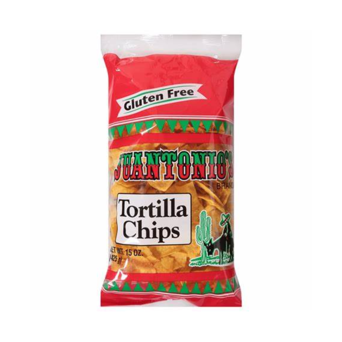 JUANTONIO'S TORTILLA CHIPS 15 OZ