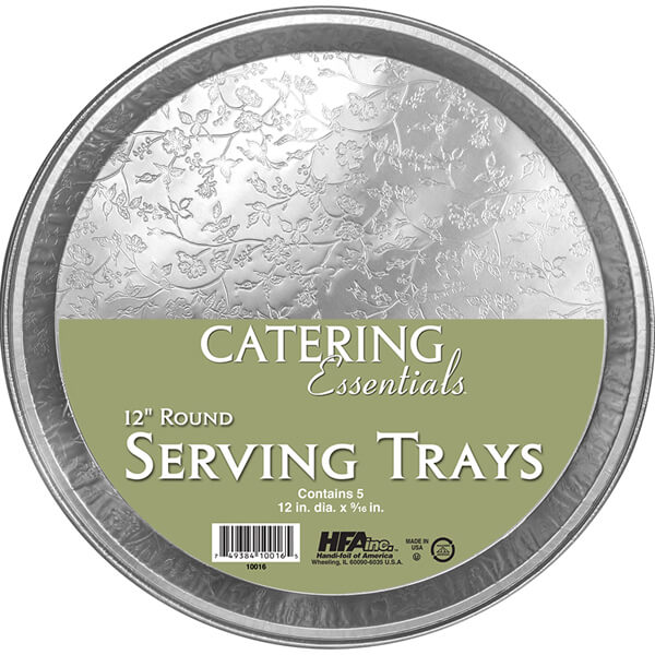 HFA CATERING ESSENTIALS 12 INCH ROUND SERVING TRAY