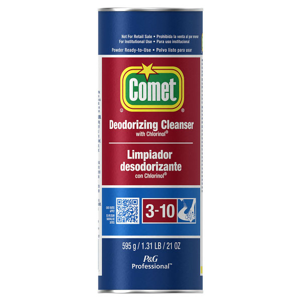 COMET WITH BLEACH DISINFECTANT CLEANER