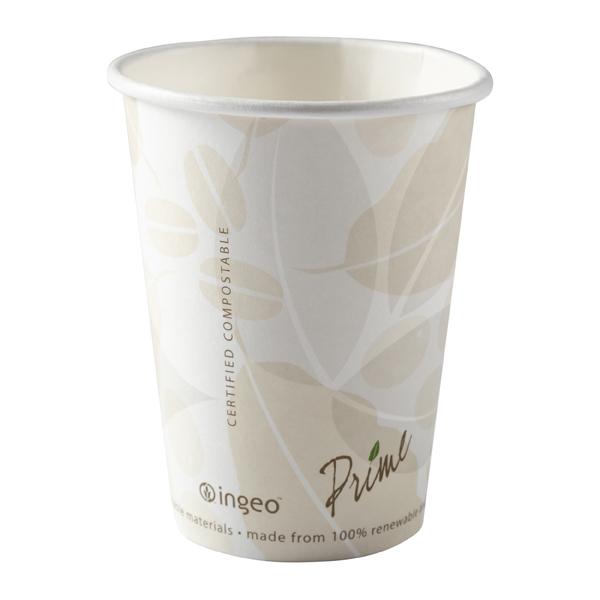 12 oz Custom Printed Compostable NoTree Paper Hot Cups | 1000 Count