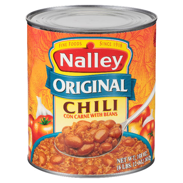 NALLEY CHILI CON CARNE WITH BEANS